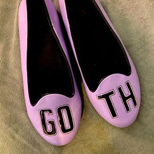 Strange Cult pastel Goth flats